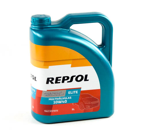 Aceite de motor REPSOL Repsol Elite Multivalvulas 10W40 5 L - ref. RP141N55  - al mejor precio - Oscaro