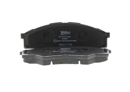 Jeu de 4 plaquettes de frein VALEO 601545