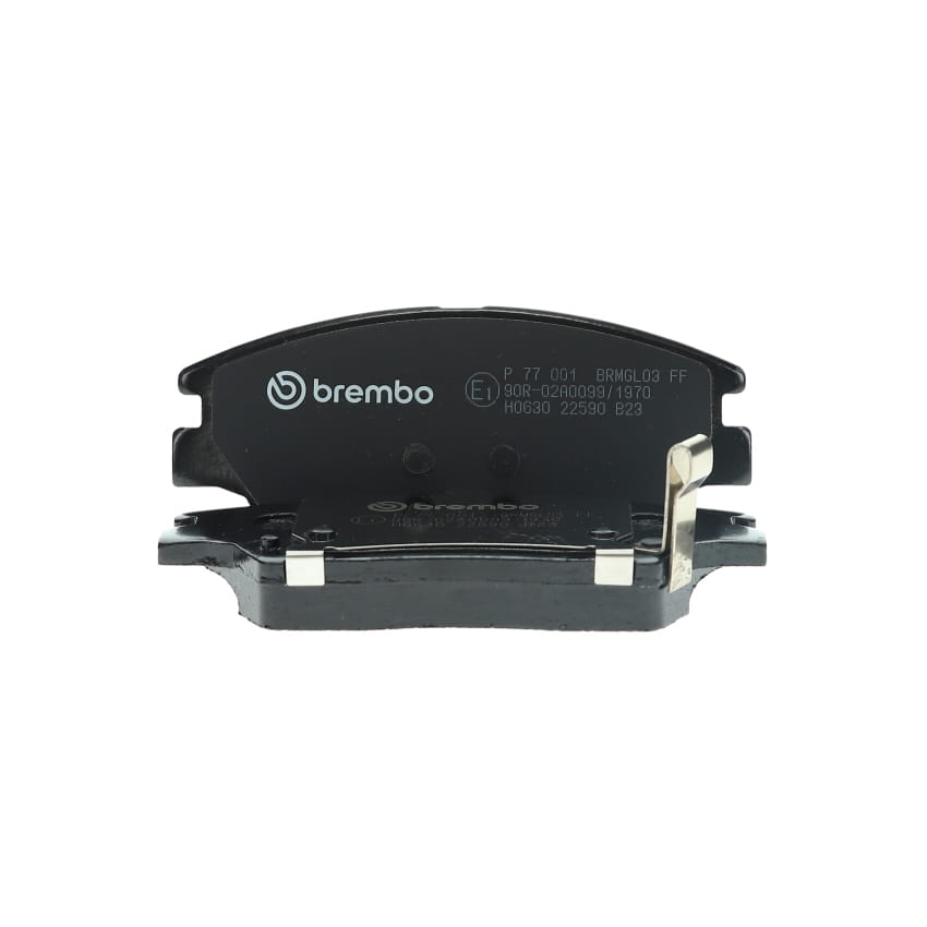 Jogo de 4 pastilhas de travão BREMBO ref. P 77 001