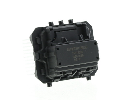 Résistance, pulseur d'air habitacle (Élément de commande, chauffage/ventilation) HERTH+BUSS ELPARTS ref. 75614282