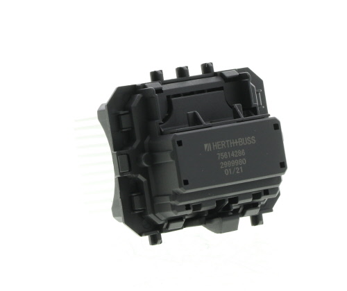 Résistance, pulseur d'air habitacle (Élément de commande, chauffage/ventilation) HERTH+BUSS ELPARTS ref. 75614286