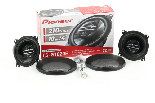 PIONEER TS-G1020F Haut-parleurs Voiture coaxiaux 2 Voies de 10cm, Puissance  210 Watts