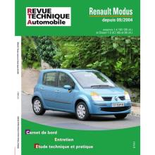 Revue Technique RENAULT MODUS Essence 1.4 16v 98 ch et Diesel 1.5 dCi 65 80 ch 
