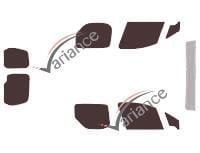 Kit Film Solaire Prédécoupé Citroën Berlingo (2) Utilitaire 3/4 Portes