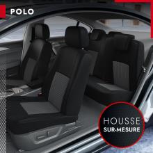 yicoming bache Voiture Housse de Voiture pour Volkswagen Polo 5/5 GTI Polo  6/6 GTI Polo｜ Housse de Voiture complète Respirante en Tissu Oxford 4