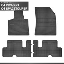 Tapis de sol en caoutchouc XTR sur mesure pour Citroen C4 Picasso I 10/2006  - 2013