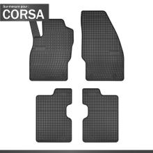 M MOTOS Tapis de sol caoutchouc pour Opel Corsa F depuis 2019 Améliorez  Votre Confort de Voyage avec Le tapis noir antidérapant Auto 3D- tapis  voiture Tous Temps pour Voiture, Protection Contre