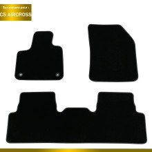 Tapis De Sol Voiture Citroën C5 Aircross 2017-2025 - Avant Et Arrière - Imperméable Et Antidérapant - Protection Complète
