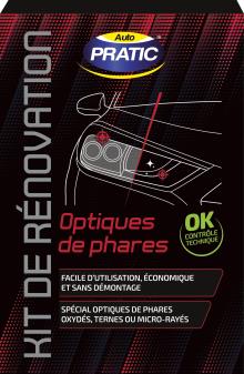 Kit de Rénovation Optiques de phares (Rénovation Manuelle) - Abel Auto