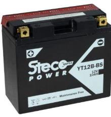 Steco Powersports YT12B-BS