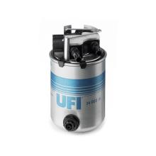 Filtre à Carburant Diesel UFI 24.445.00 - Pour Ford, Hyundai, Jaguar, Kia, Ssangyong - Élimination De L'eau, Chauffage Passif