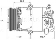 MAHLE Aftermarket ACP 1332 000P