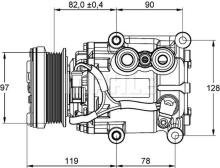 MAHLE Aftermarket ACP 22 000P