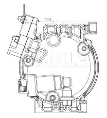 MAHLE Aftermarket ACP 638 000P