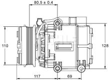MAHLE Aftermarket ACP 858 000P