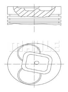 MAHLE Aftermarket 629 12 10