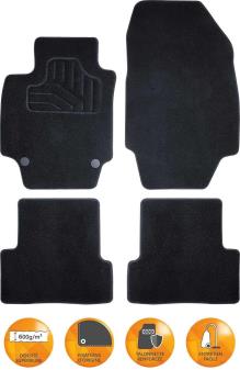 Tapis de sol de voiture pour Citroen C4 Picasso Foot Coche Accessoires Tapis