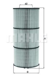 KNECHT FILTER OX 832D