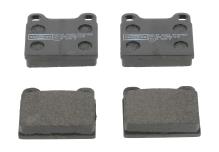 Satz mit 4 Bremsbelägen Vorderachse FORD Taunus 12M 1.2 38 ps 28 