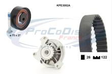Pompe à Eau + Kit De Courroie De Distribution VOLKSWAGEN Transporter T4 Phase 2 (F7D) Syncro 2.5 TDi Combi Long 102cv Au Meilleur Prix