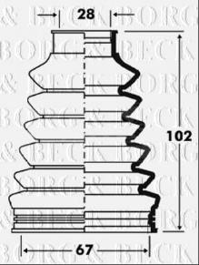 BORG & BECK BCB2830
