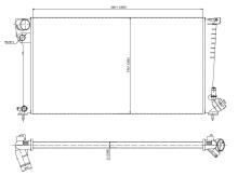 Radiateur Moteur CITROËN ZX (N2) 1.9 D 69cv Au Meilleur Prix