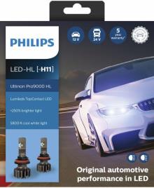 Pack Ampoules LED Phare pour Renault Clio 3 - Homologation E9