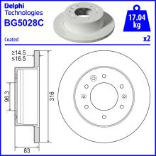 DELPHI BG5028C