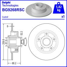 DELPHI BG9268RSC