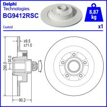 DELPHI BG9412RSC