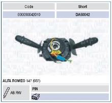 MAGNETI MARELLI 000050042010