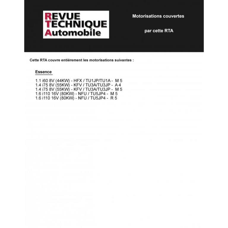 Revue technique auto (Rta) ETAI RTA 672.1 CITROEN C3 ESSENCE - ref. 19759