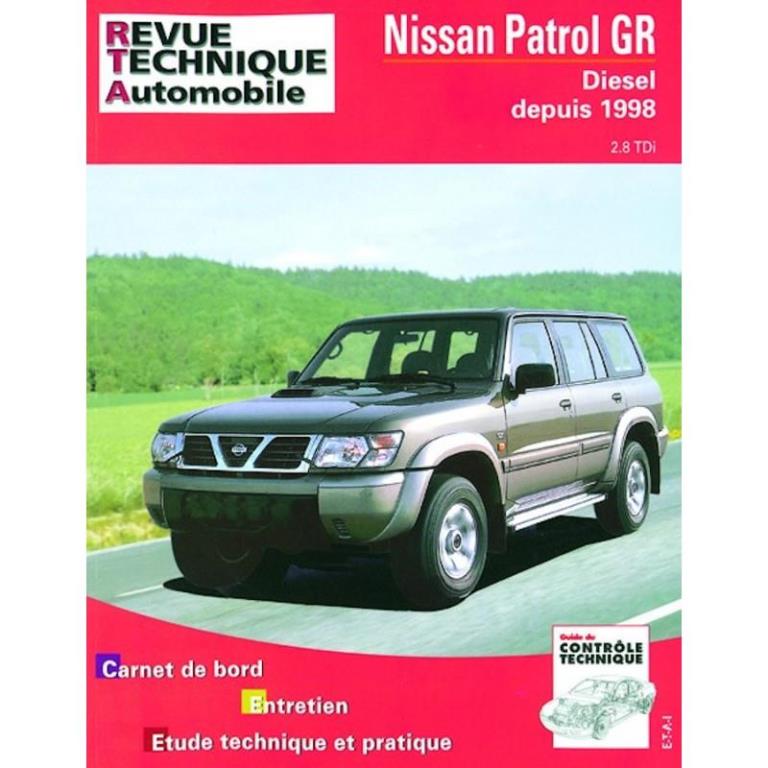 Revue technique auto (Rta) ETAI TAP N° 376.1 NISSAN PATROL GR DEPUIS 1998 - ref. 20205