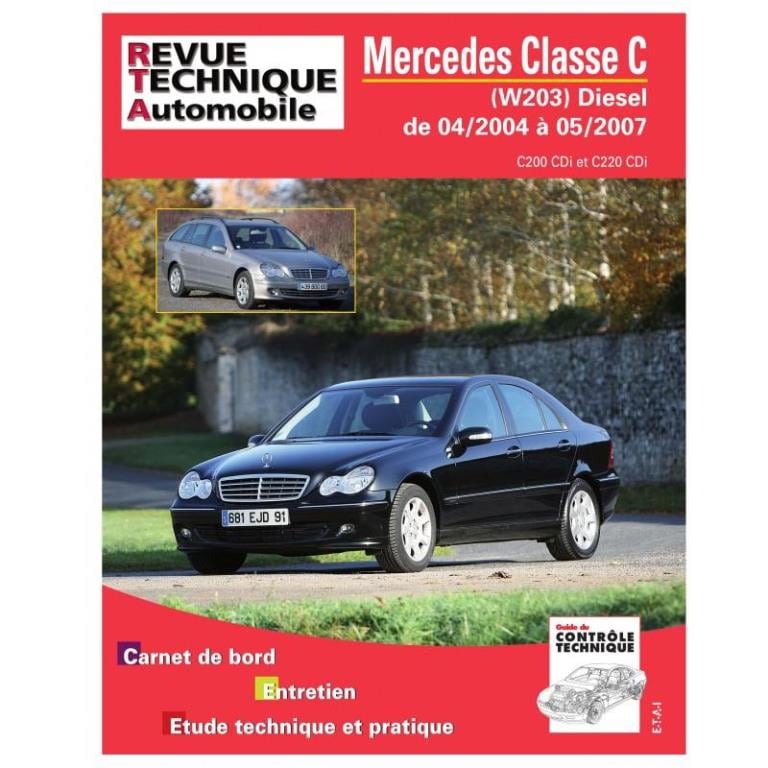 Revue technique auto (Rta) ETAI RTA B713.5 CLASSE C 04/04>05/07 DIES C200/C220 CDI - ref. 22174
