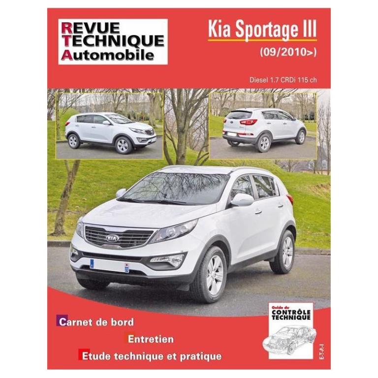 Revue technique auto ETAI RTA HS011 KIA SPORTAGE III DIESEL (09/2010