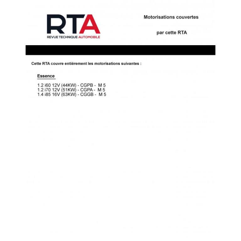 Revue technique auto (Rta) ETAI RTA 838 VOLKSWAGEN POLO V (6R) phase 1 (2009 à 2014) - Essence - ref. 27797