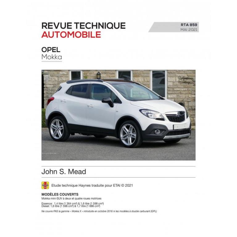 Revue technique auto (Rta) ETAI RTA 859 OPEL MOKKA (2012 - 2016) - ref. 28651