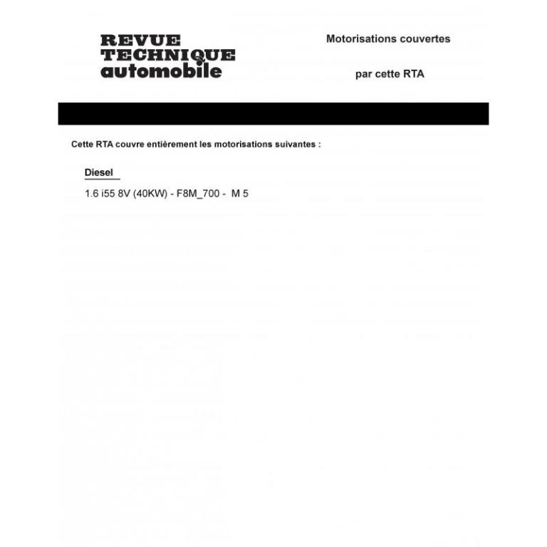 Revue technique auto (Rta) ETAI RTA 439.4 RENAULT 9 ET 11 DIESEL (1983/1989) - ref. 4948