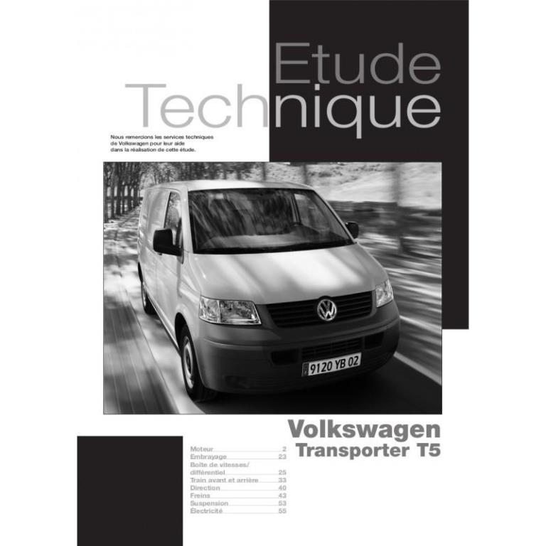 Revue technique auto (Rta) ETAI RTA 182.2 VW TRANSPORTER DIESEL 91-98 TD/TDI - ref. 8478