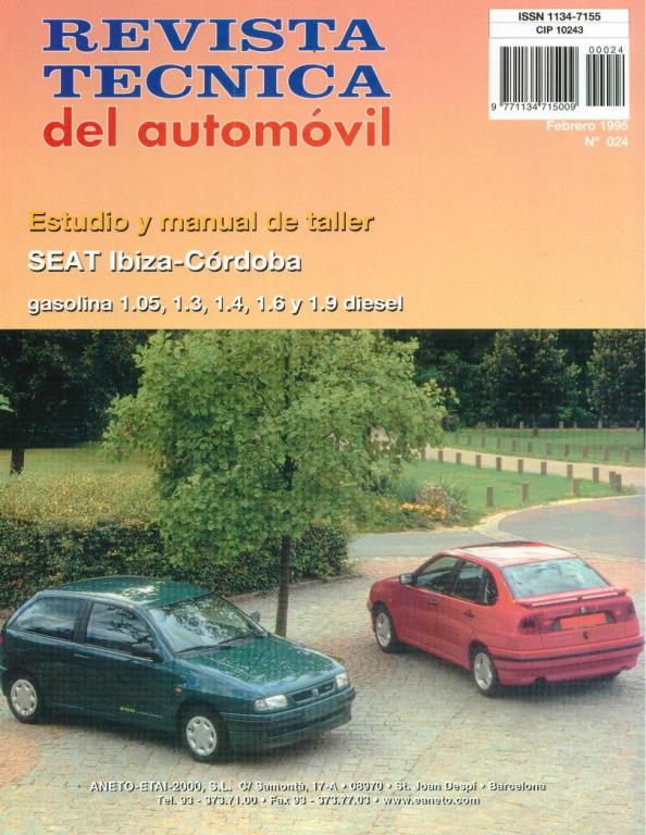 Revista Técnica del Automóvil ETAI RTE Nº 24 SEAT IBIZA Y CORDOBA - ref. 24958