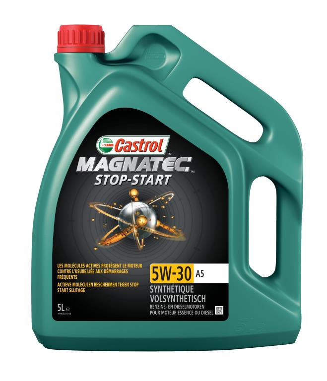 Huile moteur CASTROL Magnatec 5W-30 A5 stop start 5 L - ref. 159B9B