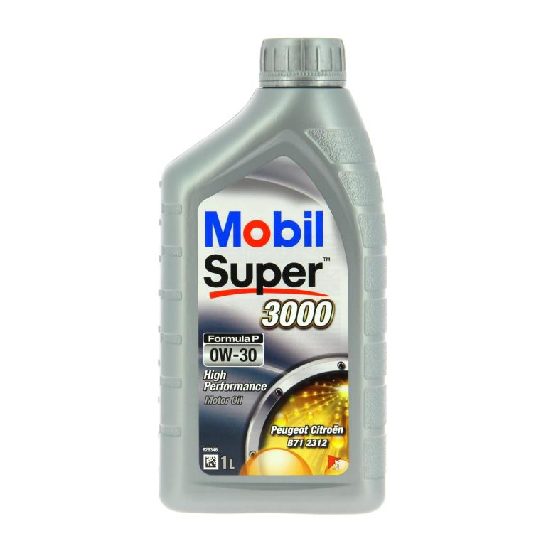 Huile moteur MOBIL SUPER 3000 FORMULA P 0W-30 1L - ref. 152170