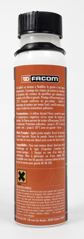 Additif Carburant Diesel (Nettoyant injecteur diesel) FACOM  ref. 006018