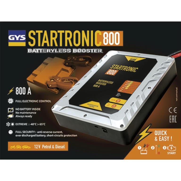 Booster de démarrage (Booster de batterie) GYS STARTRONIC 800 - ref. 026735