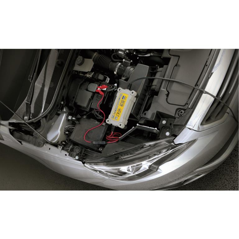 Chargeur de batterie de voiture ((de 6 à 12 V, et câbles)) GYS GYSFLASH 6.12 - ref. 029378