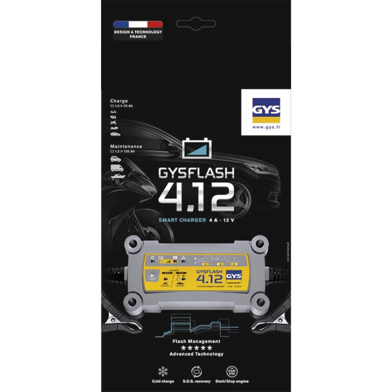 Cargador de batería GYS GYSFLASH 4.12 - ref. 029422