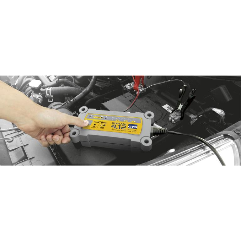 Cargador de batería GYS GYSFLASH 4.12 - ref. 029422