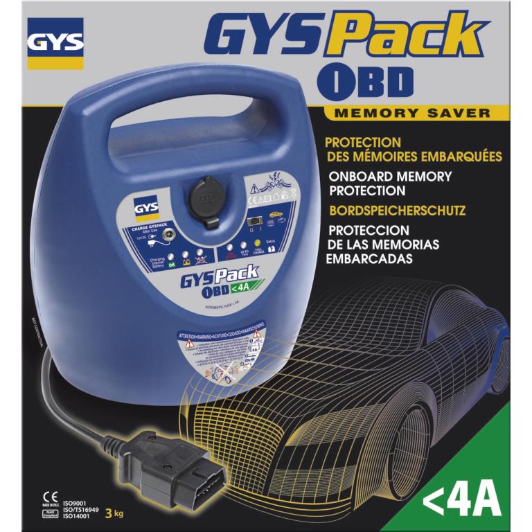 Boitier de sauvegarde mémoire (Appareil sauvegarde mémoire) GYS GYSPACK OBD - ref. 054998