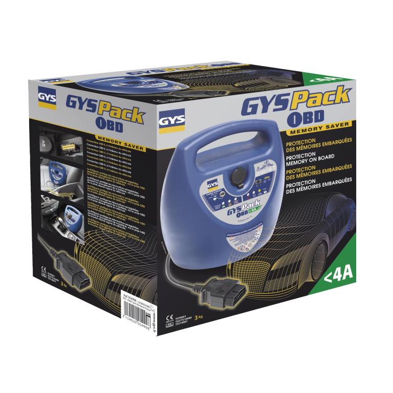 Boitier de sauvegarde mémoire (Appareil sauvegarde mémoire) GYS GYSPACK OBD - ref. 054998