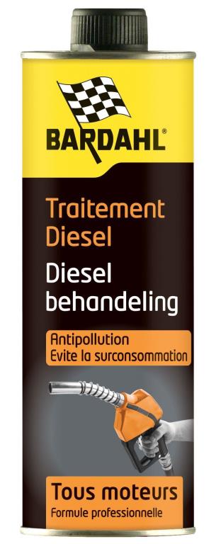 Additif Carburant Diesel (Nettoyant injecteur diesel) BARDAHL Traitement Diesel antipollution - ref. 1071